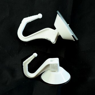 Háček na přísavce ¤4cm s páčkou sada 4ks