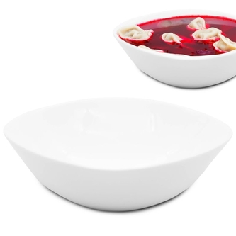 Miska porcelán bílá 19,5x19,5cm  MODERN