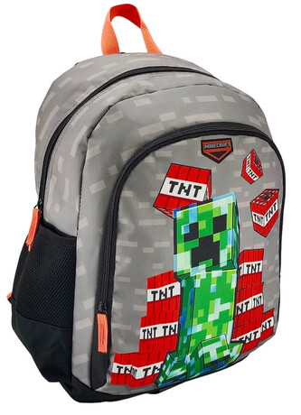 Školní batoh Minecraft: Creeper & TNT (objem 25 litrů|30 x 42 x 20 cm)