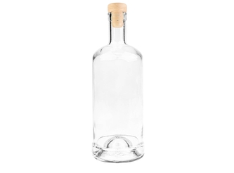 Láhev sklo  700ml CYLINDER se zátkou