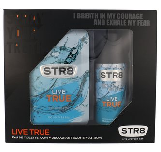 STR8 Live True toaletní voda 100 ml + deodorant 150 ml