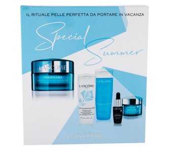 Lancôme Visionnaire denní pleťová péče 30 ml + denní pleťová péče 15 ml + pleťové sérum Advanced 7 ml + pleťové mléko Galatéis 50 ml + pleťová voda Tonique Douceur 50 ml
