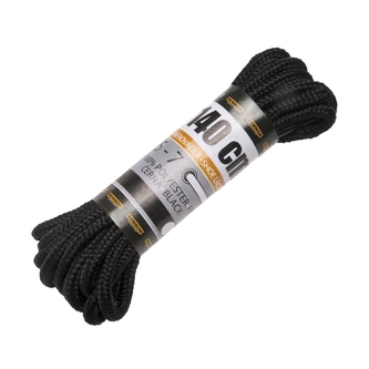 Tkaničky do bot Bennon Laces 140 cm - černé, 140