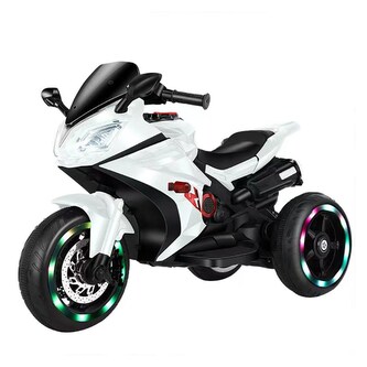 Dětská elektrická motorka Baby Mix Rare bílá