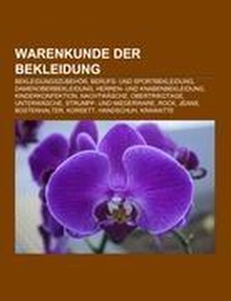 Warenkunde der Bekleidung