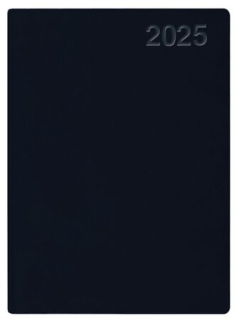 Handwerker-Kalender PVC schwarz 2025