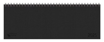 Tischkalender quer Professional Premium 2025 schwarz
