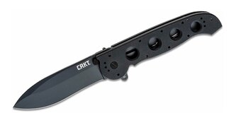 CRKT CR-M21-04G M21™ - 04G BLACK taktický nôž 9,8 cm, celočierny, G10