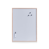 ZELLER Magnetická tabule, dřevěný rám 60x80cm