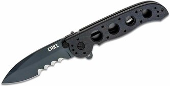 CRKT CR-M21-12G M21™ - 12G BLACK taktický nôž 7,6 cm, celočierny, G10