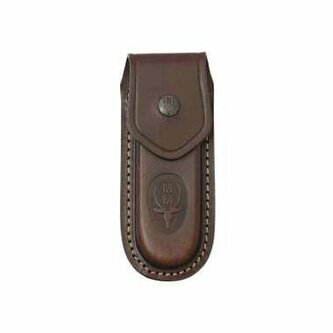 Muela F/10 kožené puzdro pre vreckový lovecký Muela 10-M, hnedá
