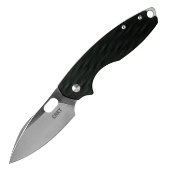 CRKT CR-5317 PILAR® III BLACK vreckový nôž 7,5 cm, čierna, G10