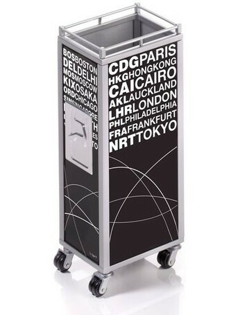 Troika MINI TROLLEY PHO07/BK držiak na perá a ceruzky