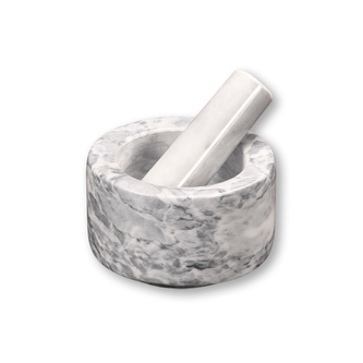 KESPER Hmoždíř s tloučkem bílý, mramor, průměr 13cm