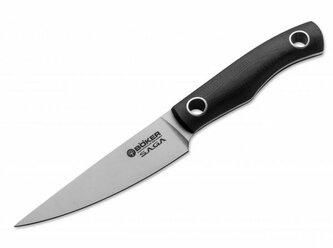 131264 Böker Manufaktur Solingen Saga Schälmesser G-10 Satin