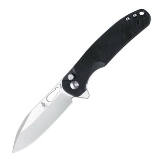 Kizer V3606C2 HIC-CUP vreckový nôž 8 cm, čierna, Richlite (kompozit)