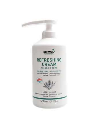 Gehwol - Refreshing Cream mint 500ml s pumpou