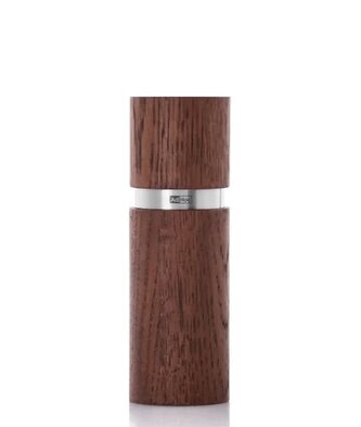 AdHoc MP411 Mlynček na korenie a soľ TEXTURA NATURAL 15 cm, tmavý AdHoc MP411 Mlynček na korenie a soľ TEXTURA NATURAL 15 cm, tmavý