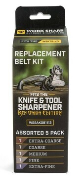 Work Sharp sada brúsnych pásov pre Ken Onion Edition Qty 5 (WSSAKO81113)
