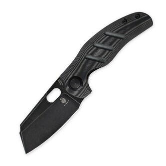 Kizer V4488C1 C01C Sheepdog Black vreckový nôž 8,3 cm, celočierna, Micarta