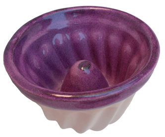 VČELIČKY Forma na bábovku mini 10cm barva fialová