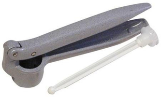 LODOS Lis na česnek s čističem, barva tmavý antik