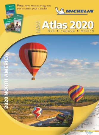 Michelin North America Large Format Atlas 2020: USA, Canada and Mexico