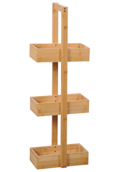 Kesper, Regál se 3 přihrádkami, 28x18x84,5 cm