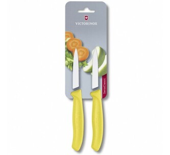 Victorinox 6.7606.L118B univerzálny nôž 8 cm, žltá, 2ks