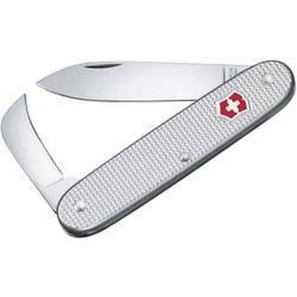Victorinox 0.8060.26 Swiss Army 2 multifunkčný nôž 93 mm, strieborná, vrúbkovaná rukoväť, 2 funkcie
