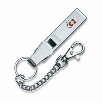 Victorinox 4.1859 Belt-hanger klip na opasok s karabínou na retiazke