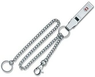 Victorinox 4.1860 kovový klip na opasok s karabínou
