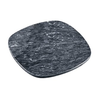 KESPER Servírovací deska mramor, bufetový podnos leštěný 30 x 25 x 1,3 cm