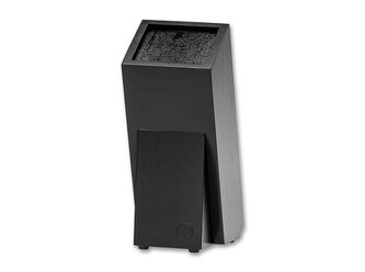 Böker Manufaktur Solingen 03BO084 Gusto Wood Black stojan na nože, čierne drevo