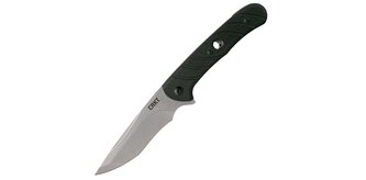 CRKT CR-7160 INTENTION BLACK vreckový nôž 9 cm, čierna, G10