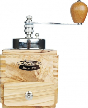 LODOS Mlýnek na kavu VZOR 1945 lux oliva