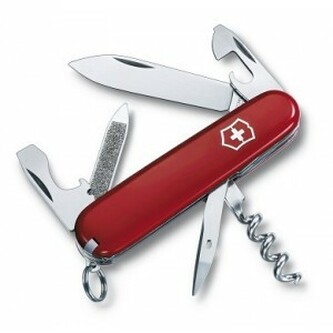 Victorinox 0.3803 Sportsman multifunkčný nôž 84 mm, červená, 13 funkcií