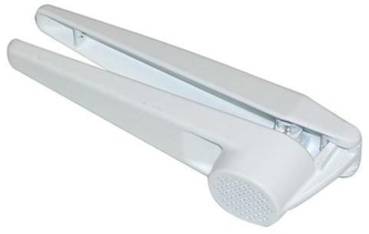 LODOS Lis na česnek s čističem, barva bílá