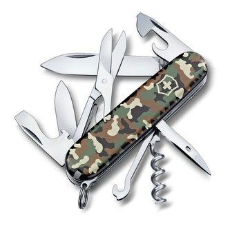 Victorinox 1.3703.94 Climber camouflage multifunkčný nôž 91 mm, maskáčová, 14 funkcií