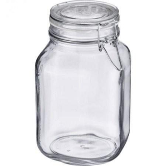 WESTMARK Sklenice s dtřmenovým uzávěrem a těsněním, 2000 ml