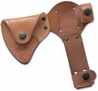 CRKT CR-D2730 WOODS CHOGAN SHEATH kožené puzdro pre sekeru Woods Chogan T-Hawk CR-2730
