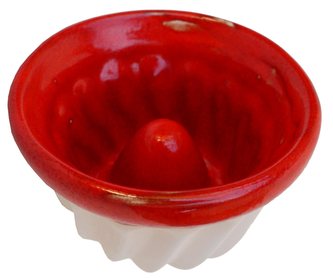 VČELIČKY Forma na bábovku mini 10cm barva vlčí mák