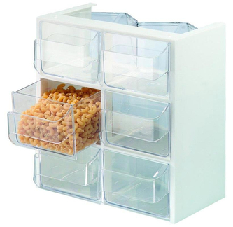 WESTMARK Zásobník se 6 kuchyňskými násypkami Venezia