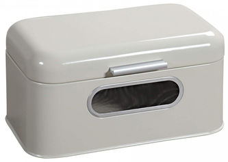 KESPER Kovový chlebník, 30.3x15.7x18.3, Šedý