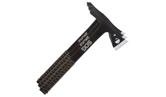 SOG-TH1001-CP THROWING HAWKS vrhacie sekery 3ks, oceľ, čierna, paracord, nylonové puzdro