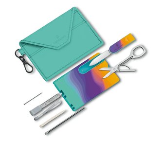 Victorinox 0.7100.E222 Swiss Card Classic Sydney Style multifunkčný nôž - karta, 10 funkcií