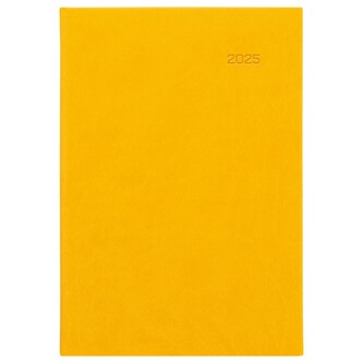Diář týdenní A5 - Viva žlutá 2025, 14,8 × 21 cm