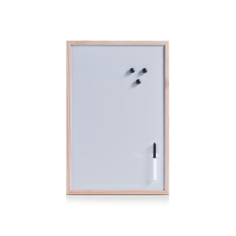 ZELLER Magnetická tabule, dřevěný rám 40x60cm