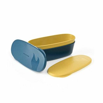 2404111413 Light My Fire SnapBox oval 2-pack mustyyellow/hazyblue