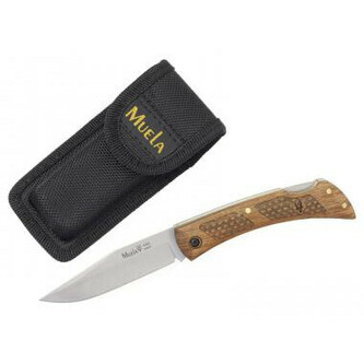 Muela BT-9NG klasický vreckový nôž 8,5 cm, orechové drevo, nylonové puzdro